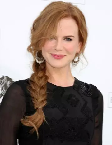 Nicole Kidman's fishtail braid