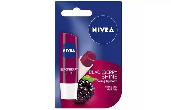Best Moisturizing Formula Nivea 24h Melt-In Moisture Berry Shine Caring Lip Balm
