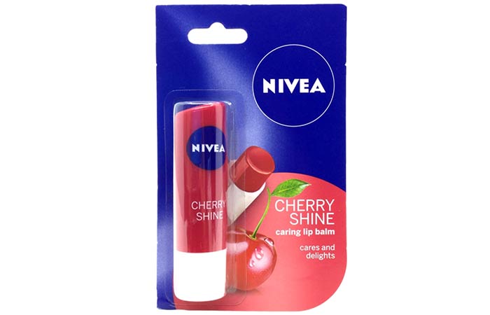 Nivea Cherry Shine Caring Lip Balm