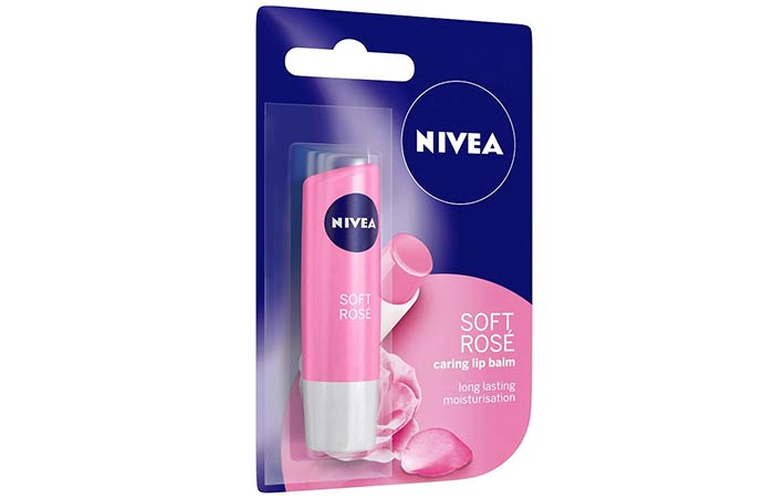 Nivea Soft Rose Caring Lip Balm