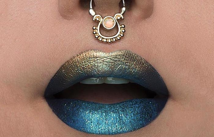 Beautifully done gradients for stunning ombre lips