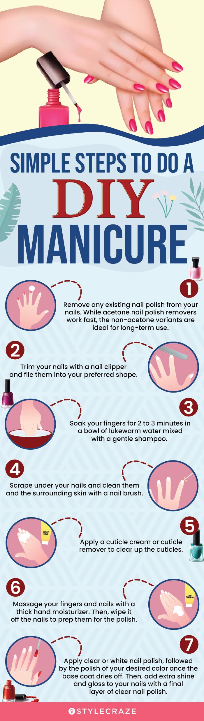 How To Do A Manicure At Home 10 Simple Steps