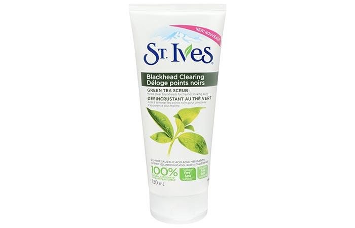 St. Ives Blackhead Clearing Green Tea Scrub - Scrubs To Get Rid Of Blackheads