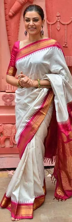 Sushmita Sen In White And Pink Saree