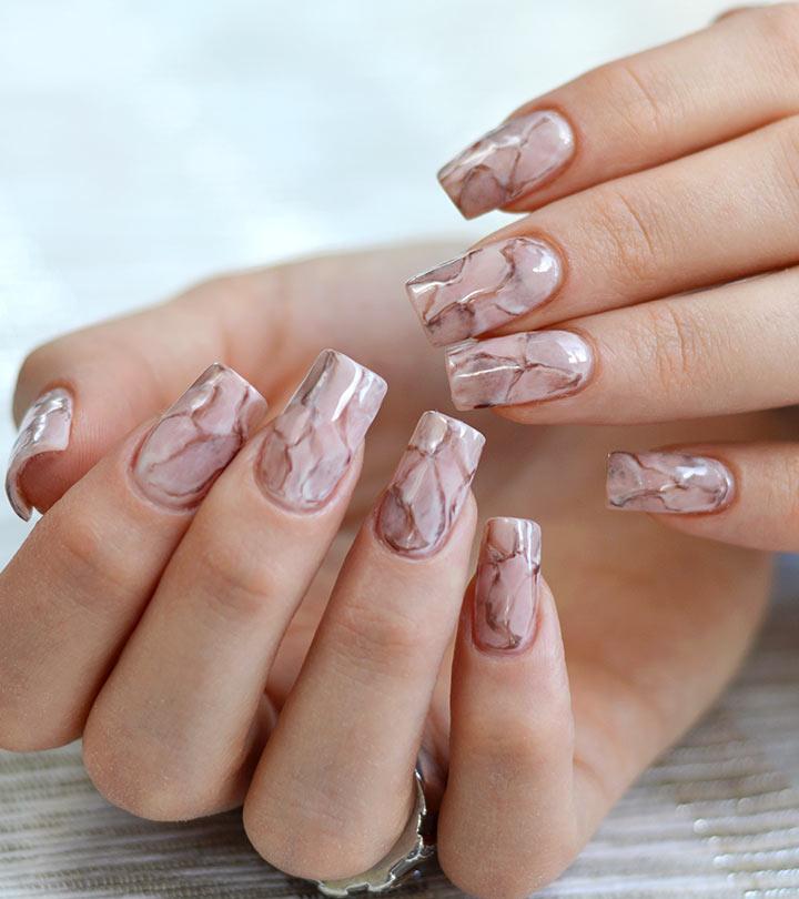 Top 10 Water Marble Nail Art Design Tutorials (Pictures) For 2019