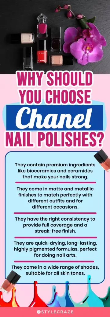 Why Should You Choose Chanel Nail Polishes? (infographic)