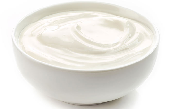 Yogurt to remove tan from hands