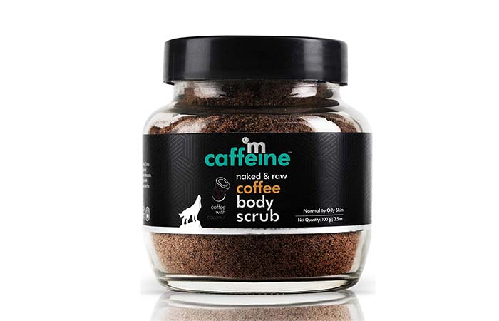 mCaffeine Naked Raw Coffee Body Scrub