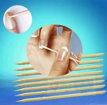 toothpick for nails