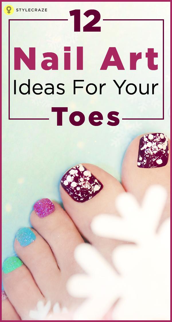 Toe Nail Art Designs Step By Step