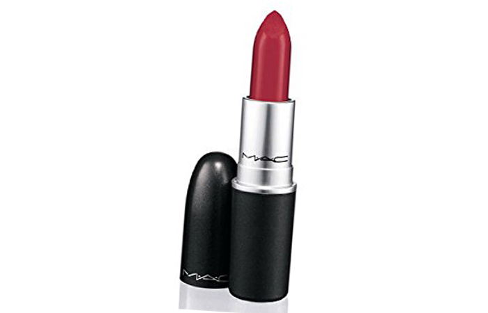 13. MAC BRICK-O-LA Amplified Creme Lipstick