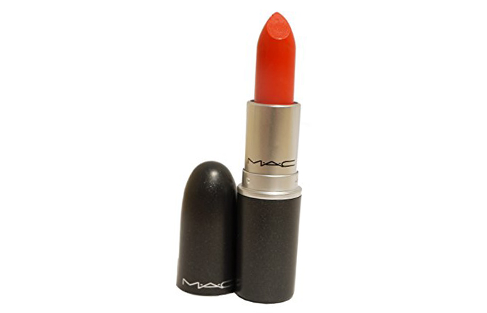 14. MAC Morange Amplified Creme Lipstick