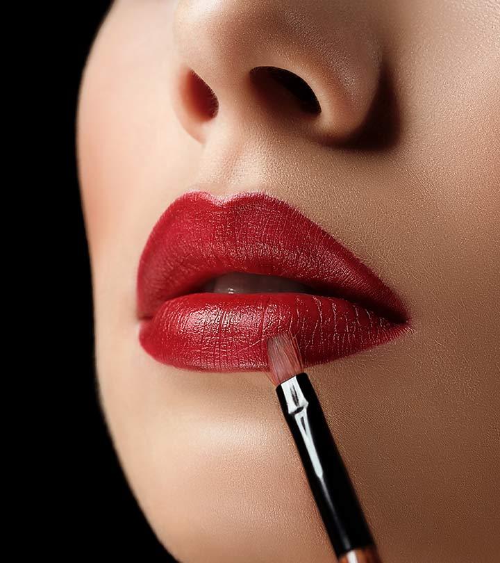 how to apply lipstick without lip liner