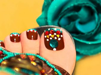 12 ideas de decoración de uñas para los dedos de los pies