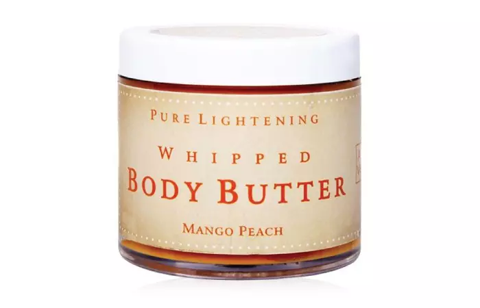 Auravedic Pure Lightening Whipped Body Butter with Mango Peach