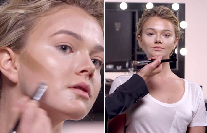 How To Contour Your Face - Blending For Heart-Shaped Face