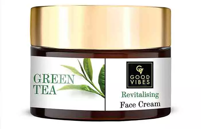 Good Vibes Green Tea Revitalising Face Cream