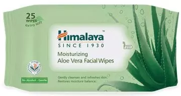 Himalaya Moisturizing Aloe Vera Facial Wipes - Himalaya Products