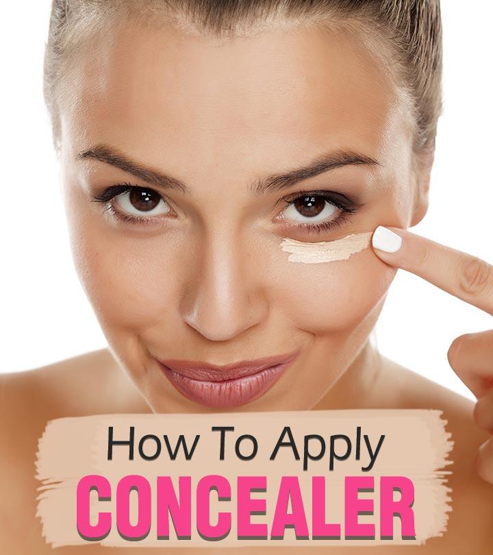 where to conceal makeup