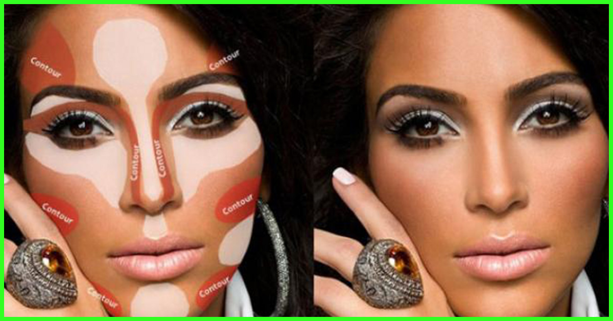 How To Contour Your Face Pictorial With Detailed Steps