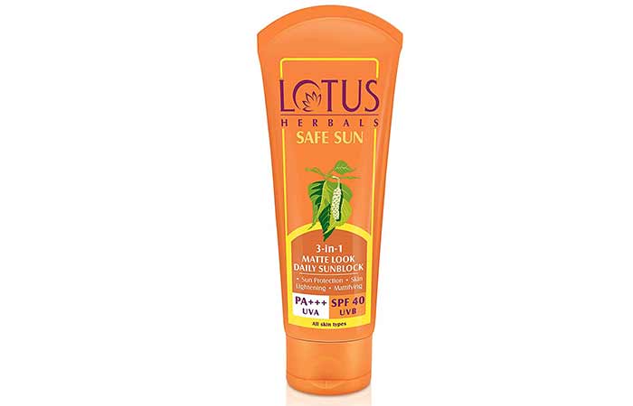 best sun lotion for face