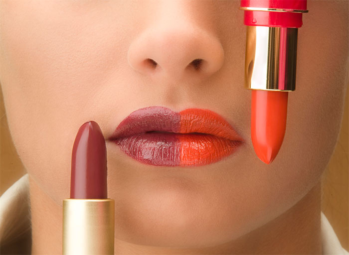 Image result for orange lips color