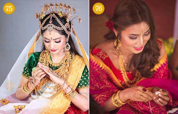 Beautiful Indian Manipuri bridal look