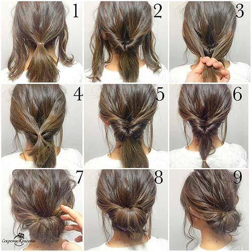 20 Stunningly Easy DIY Messy Buns