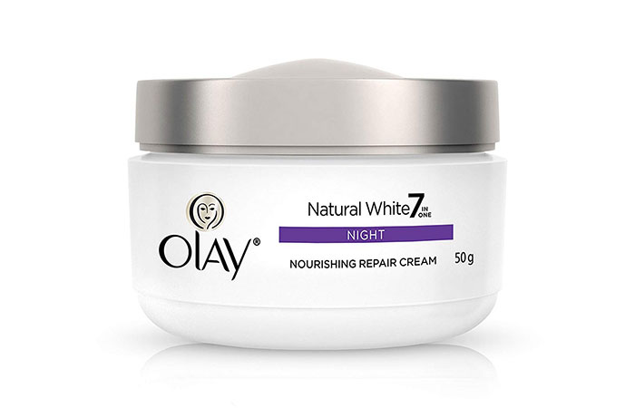 Olay Natural White Night Nourishing Repair Cream