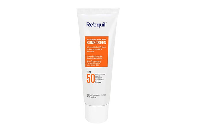 Re’equil Oxybenzone & OMC Free Sunscreen