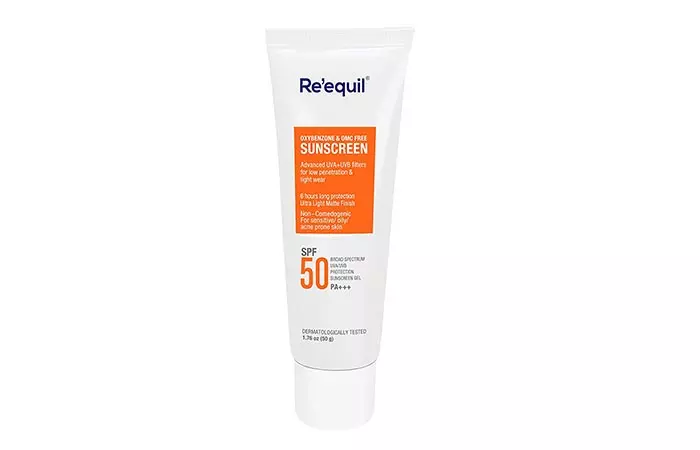 Re’equil Oxybenzone & OMC Free Sunscreen