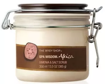 Spa Wisdom Africa Ximenia Salt Scrub - Dia Mirza’s Beauty Secrets