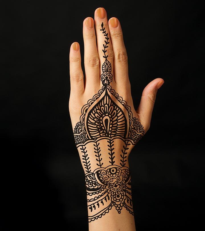 10 Best Black Mehndi Designs To Try In 2019