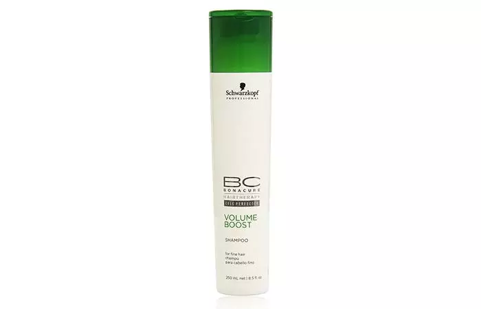 Shampoos For Oily Hair - Schwarzkopf BC Volume Boost Shampoo