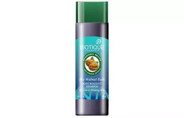 Shampoos For Oily Hair - Biotique Bio Walnut Bark Body Building Shampoo