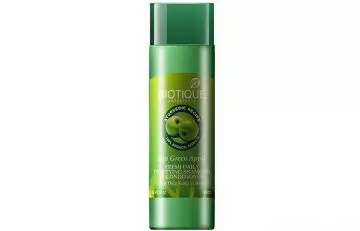 Shampoos For Oily Hair - Biotique Bio Green Apple Fresh Daily Purifying Shampoo And Conditioner