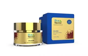 Blue Nectar SHUBHR Anti Aging Saffron Cream