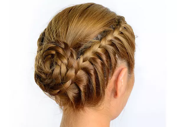 Braid fun formal hairstyle for long hair