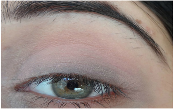 Step 7 of how to use blush as eye shadow