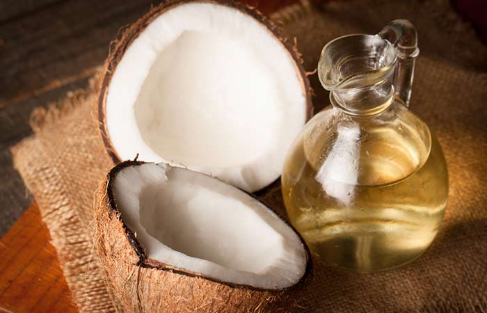(a) Coconut Oil For Hair Growth