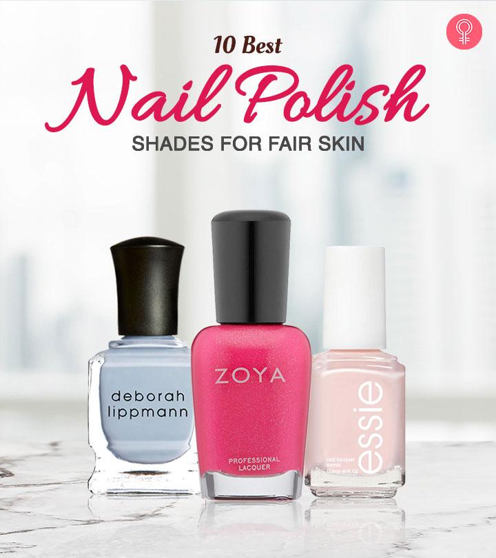 5 Pale Pink Nail Polishes - Ashley Brooke