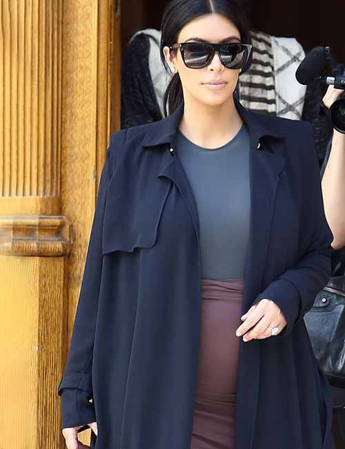 Pregnant Celebrities - Kim Kardashian