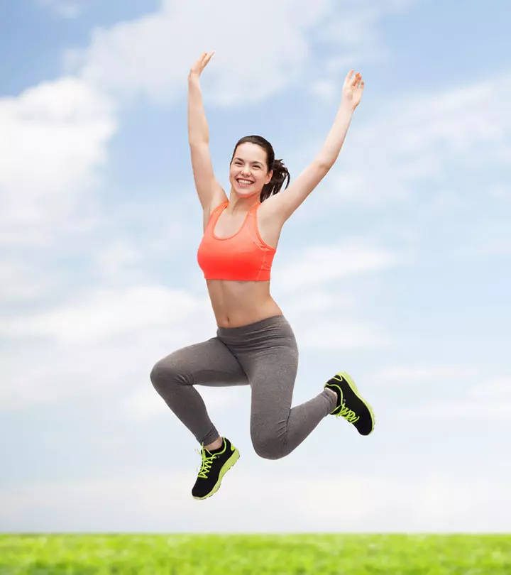 Women With Jump Exercise