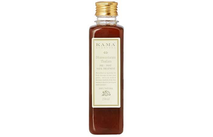 Safe Skin Care Products For Pregnant Women - Kama Ayurveda Dhanwantaram Thailam