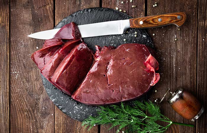 Beef liver is a vitamin K-rich food