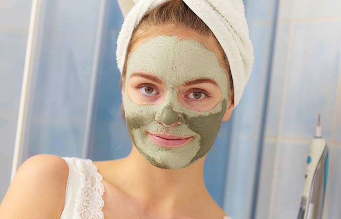 Neem and fuller's earth face pack for glowing skin