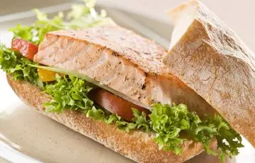 Diet Recipes For Weight Loss - Grilled Fish Sandwich
