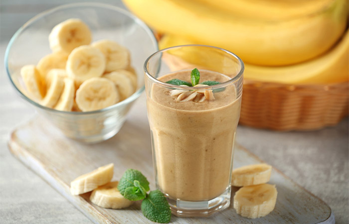 Banana smoothie can increase your biotin levels