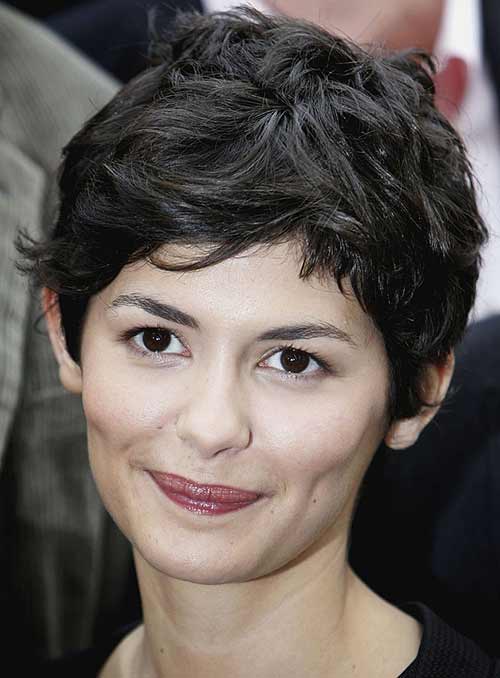 Classic short French bob short hairstyle for women