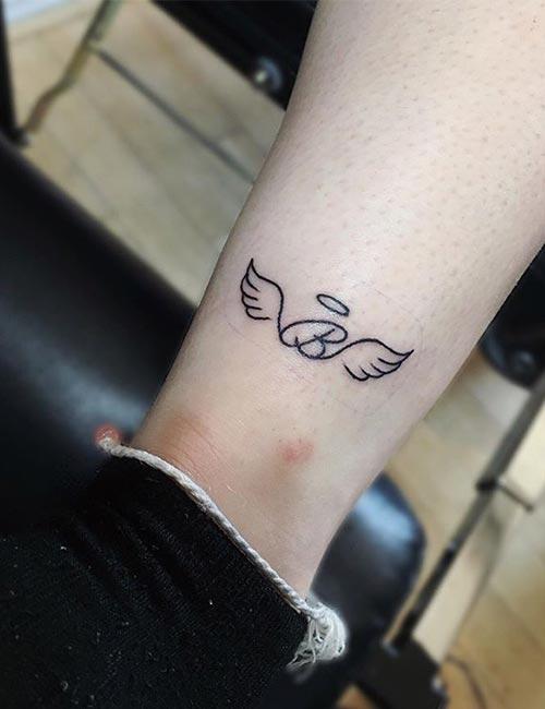 Angel Wing Tattoos With Quotes QuotesGram